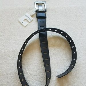 Genuine leather brown belt